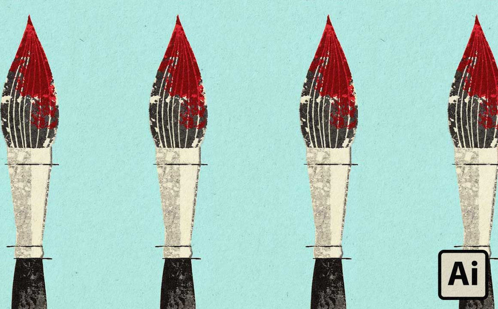 3 Unconventional Ways to Use Charcoal Brushes in Illustrator