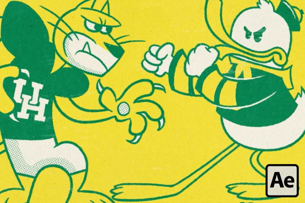 Applying Retro Textures to Video in After Effects