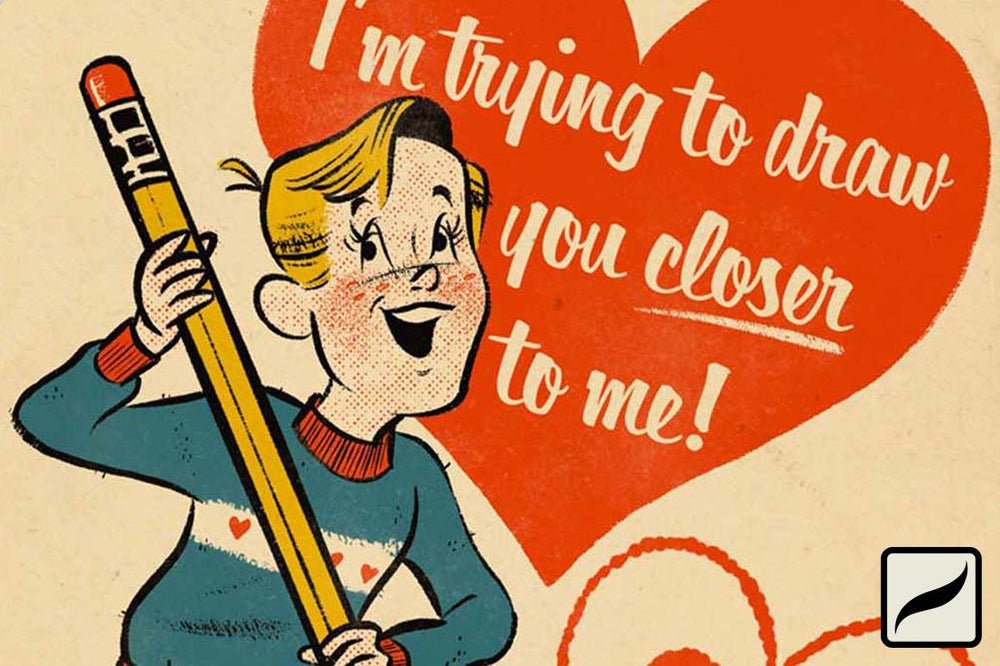 How to Make a Classic Valentines Card in Procreate