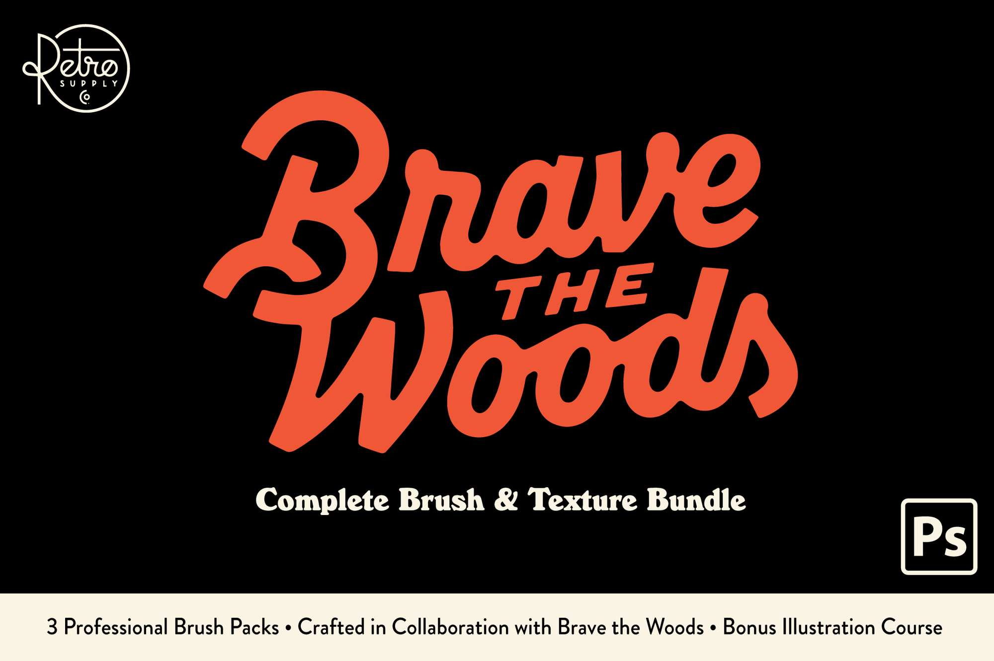 Brave the Woods Bundle for Photoshop