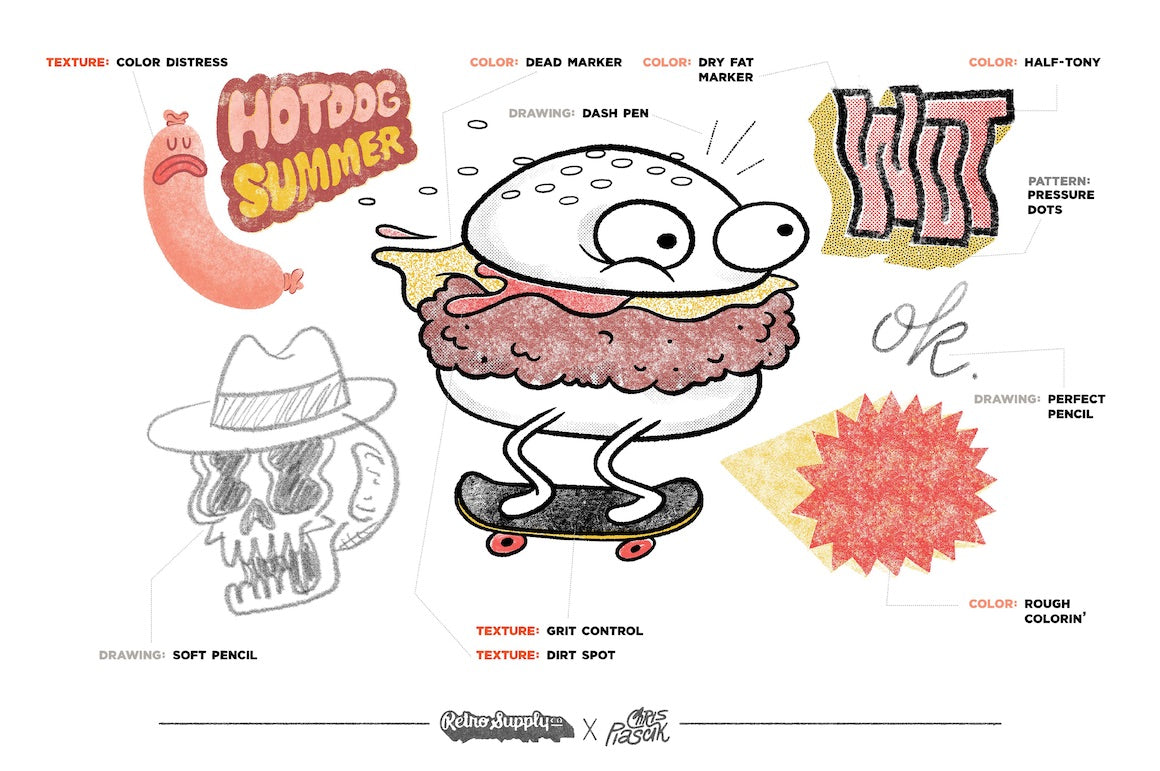 The Chris Piascik Pack for Photoshop & Fresco