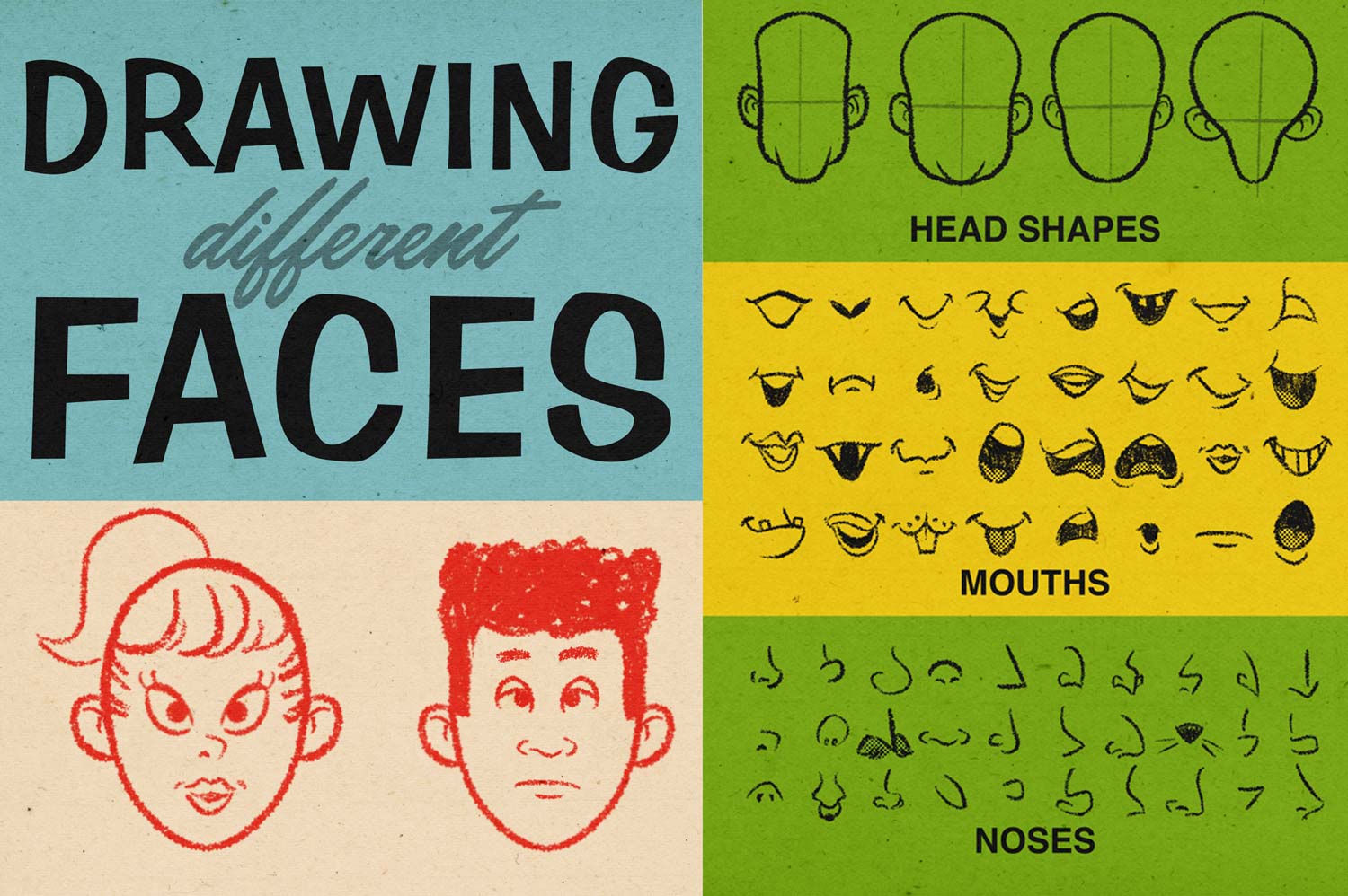Drawing Different Faces