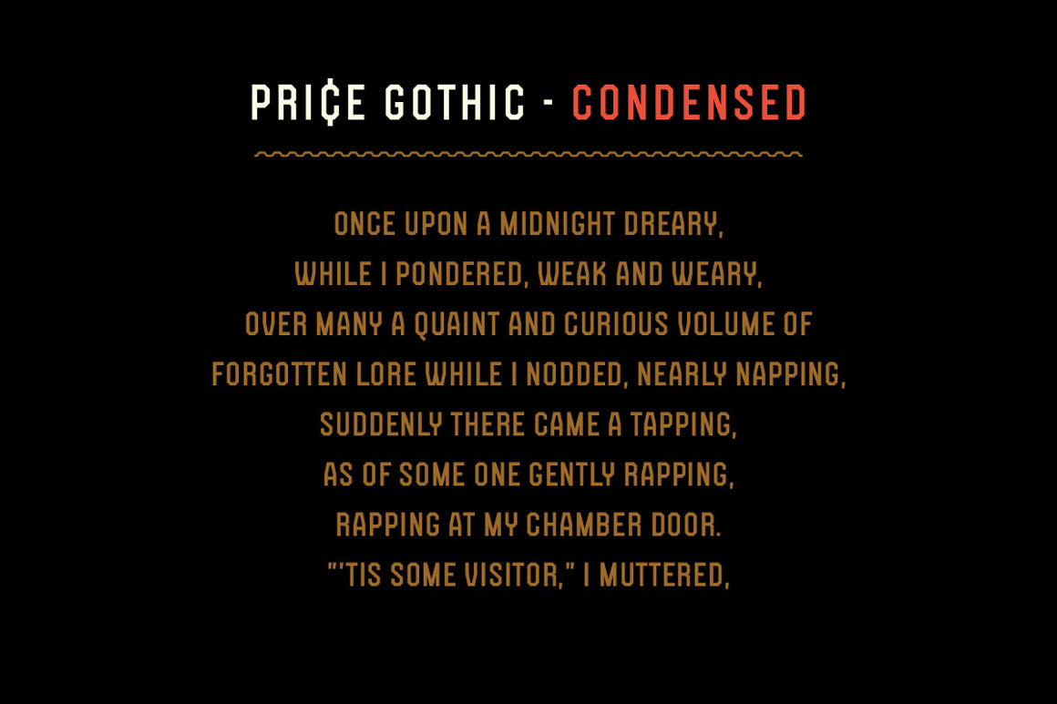 Price Deluxe Font Bundle