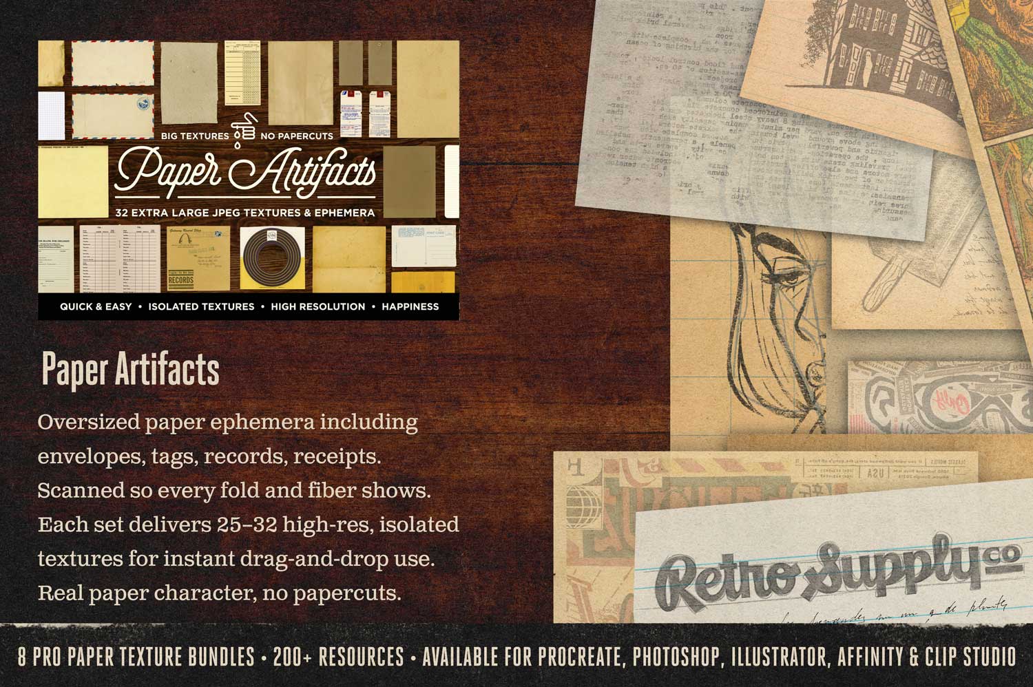 The Paper Texture Master Library