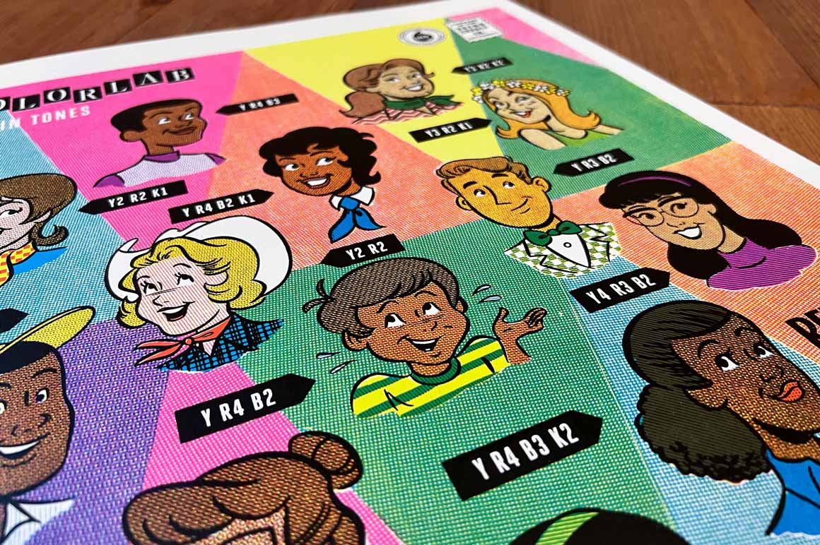 ColorLab Screen Printed Poster