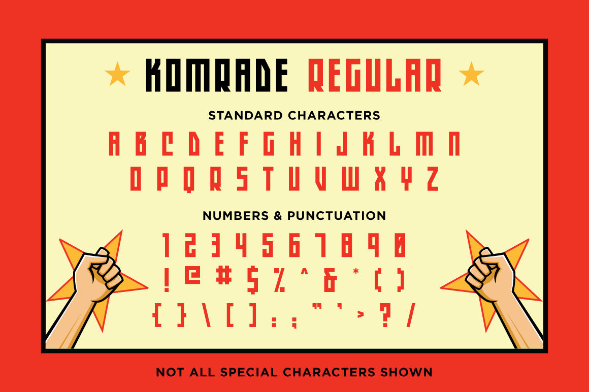 Komrade Font