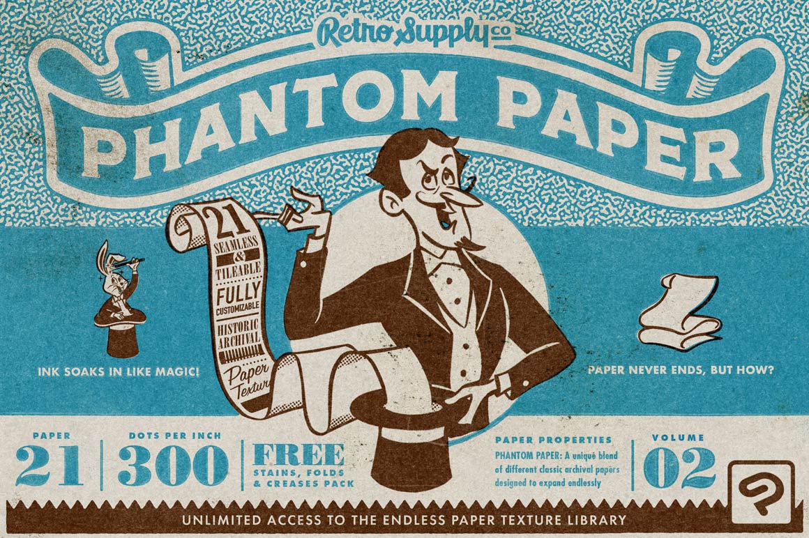 Phantom Paper Vol. 02 for Clip Studio Paint