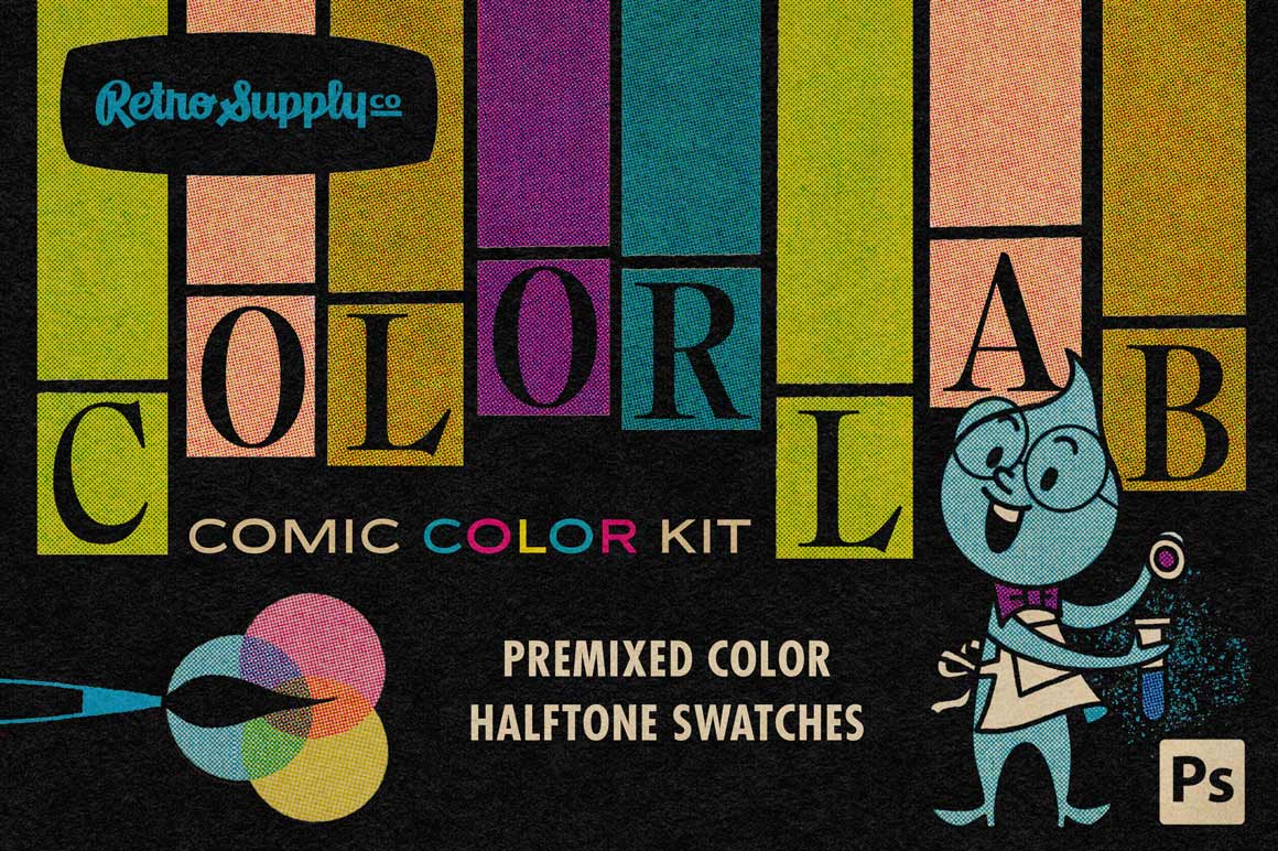 ColorLab Premixed Swatches for Photoshop