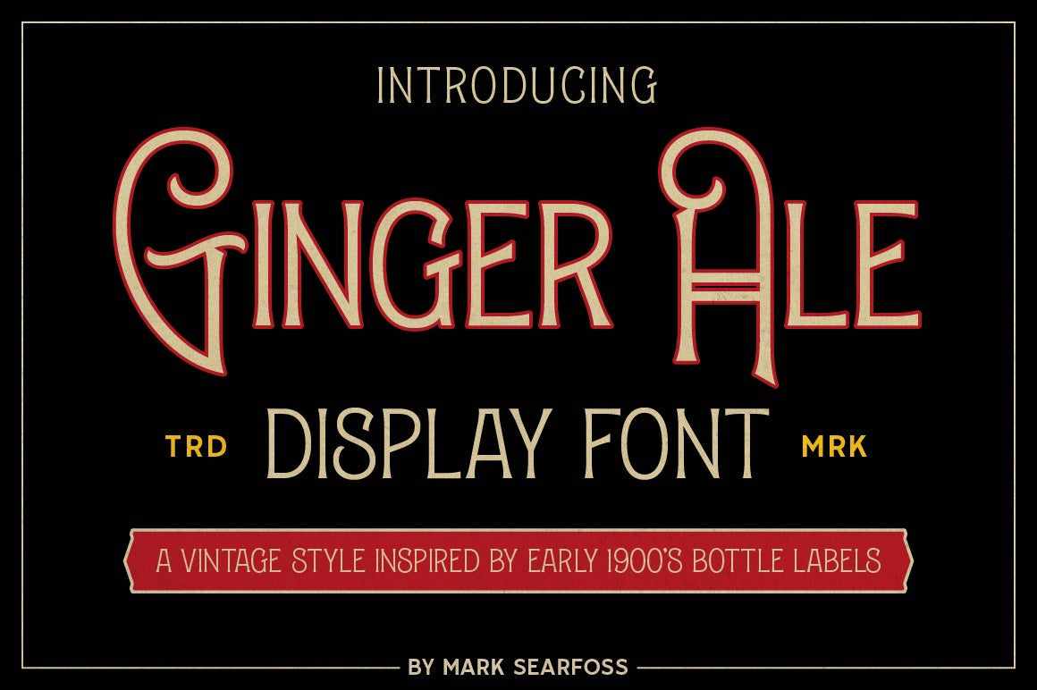 The Sign Maker's Font Bundle by Mark Searfoss
