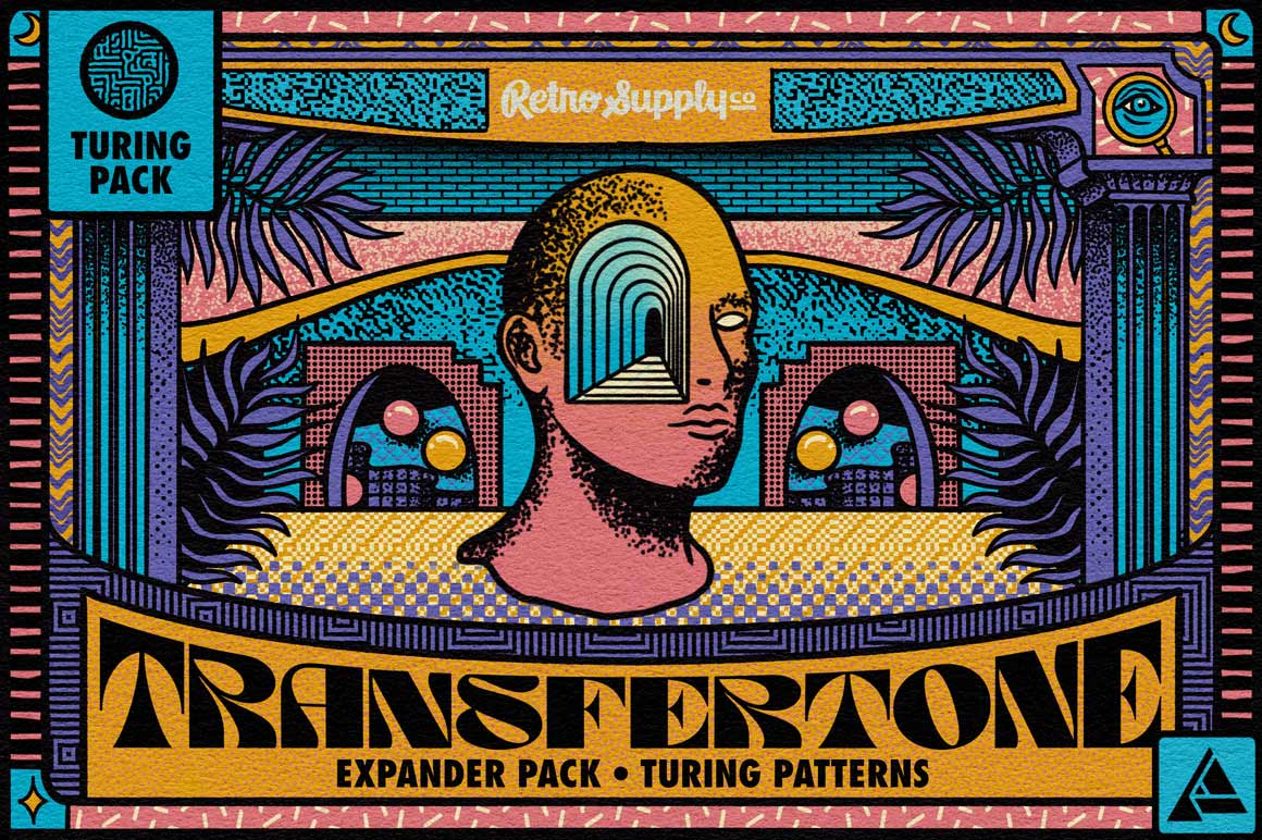 TransferTone | Turing Pattern Brushes Expander Pack for Affinity