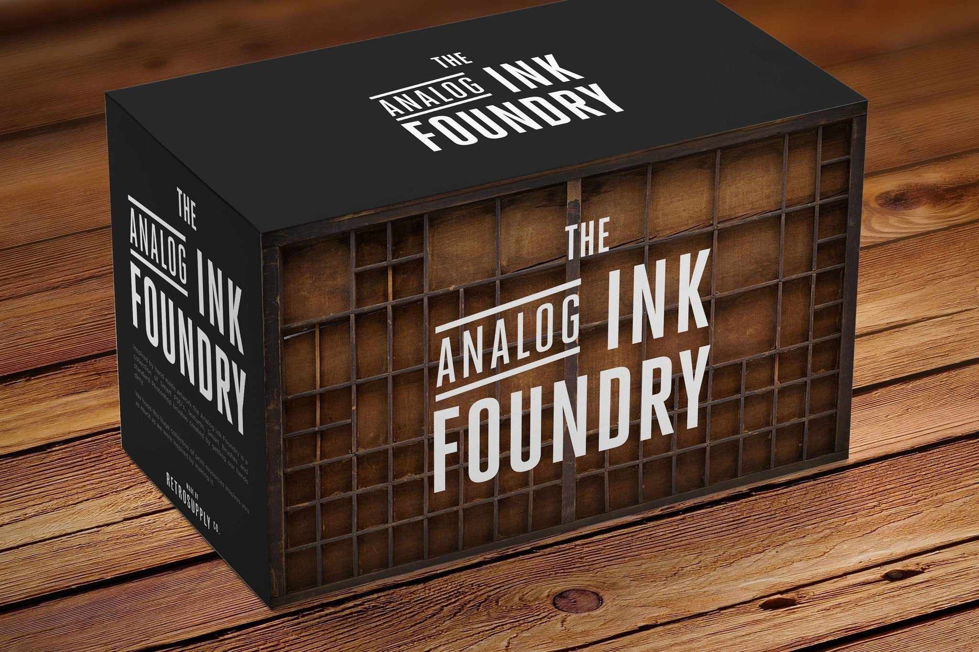 Analog Ink Foundry | Vintage & Grunge Photoshop Brushes, Texture and Templates Adobe Photoshop RetroSupply Co