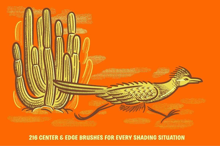 Cross-Country Crosshatchers for Adobe Illustrator Adobe Illustrator RetroSupply Co.