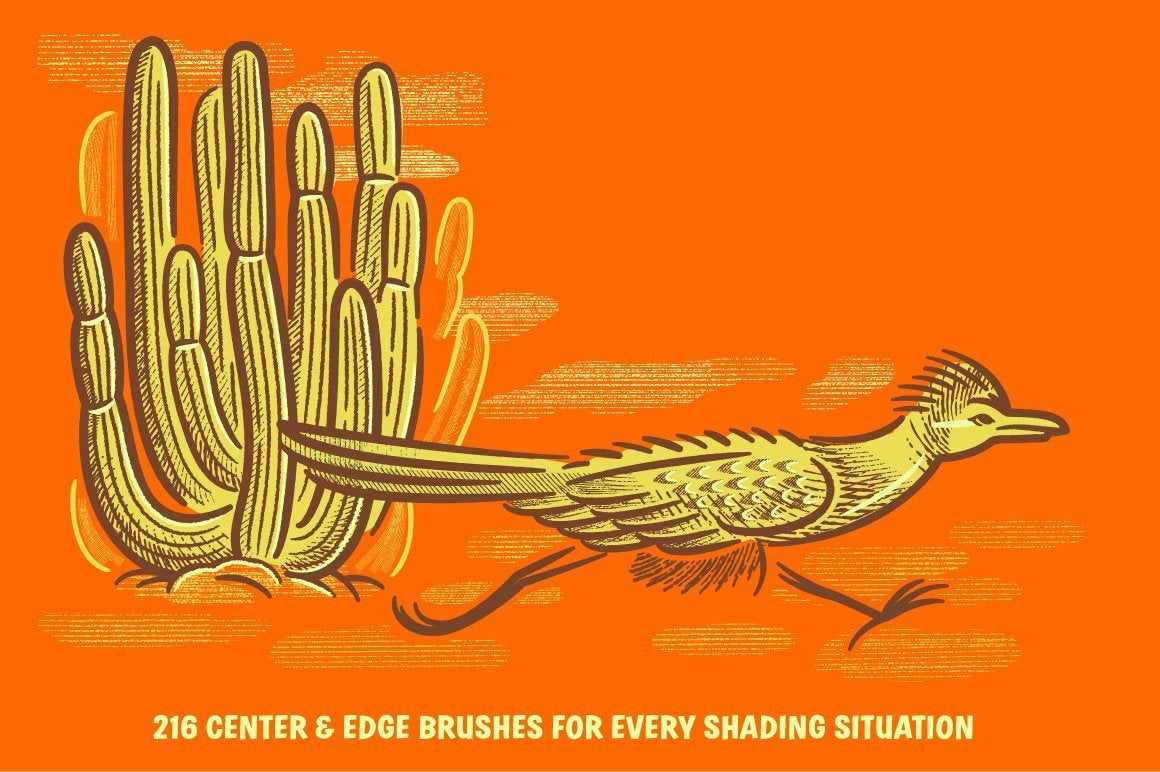 Cross-Country Crosshatchers for Adobe Illustrator Adobe Illustrator RetroSupply Co.