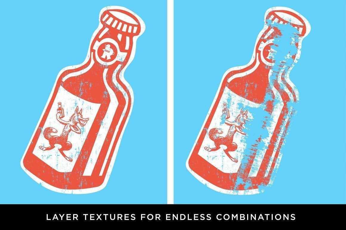 Diet Vector Textures Bundle Adobe Illustrator RetroSupply Co