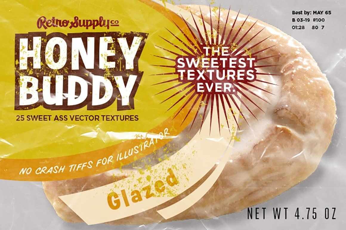 Diet Vector Textures Bundle Adobe Illustrator RetroSupply Co