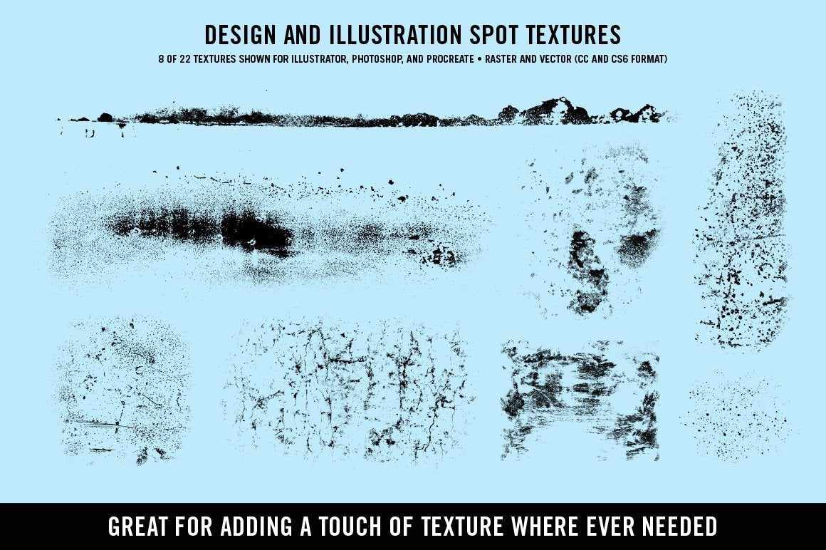 Doggone Design & Illustration Textures by Von Glitschka | for Photoshop RetroSupply Co.