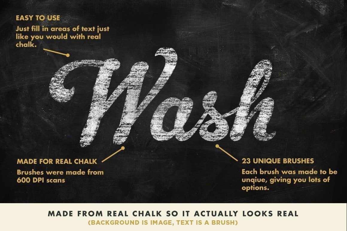 DryGoods | Chalk Brushes for Procreate Procreate Brushes RetroSupply Co.