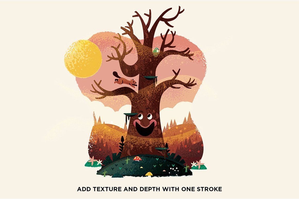 Gouache Shader Brushes for Affinity Brushes RetroSupply Co.