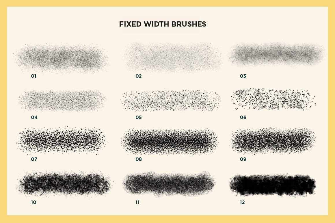 Gouache Shader Brushes for Photoshop Adobe Photoshop RetroSupply Co.