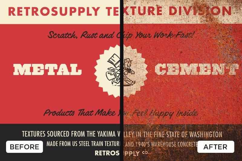 MachineShop | Vintage Tin Emulator Adobe Photoshop RetroSupply Co