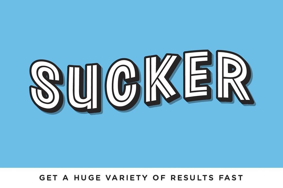PopType | Graphic Styles and More Adobe Illustrator RetroSupply Co