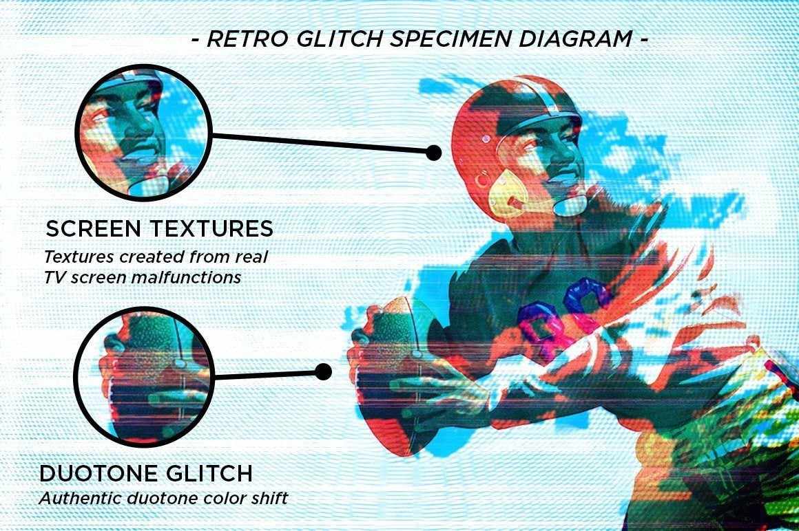 RetroGlitch | Photoshop Glitch Bundle Adobe Photoshop RetroSupply Co