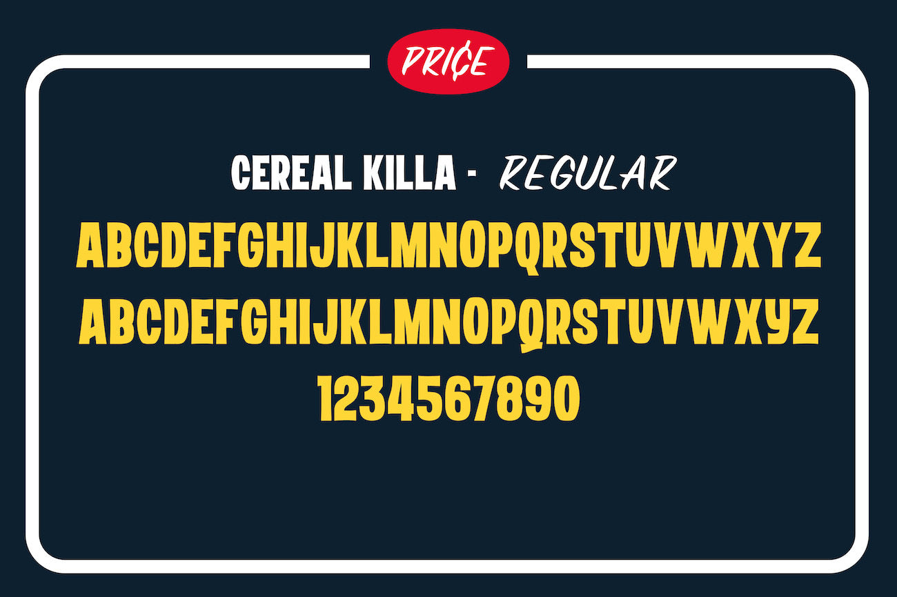 Price Deluxe Font Bundle