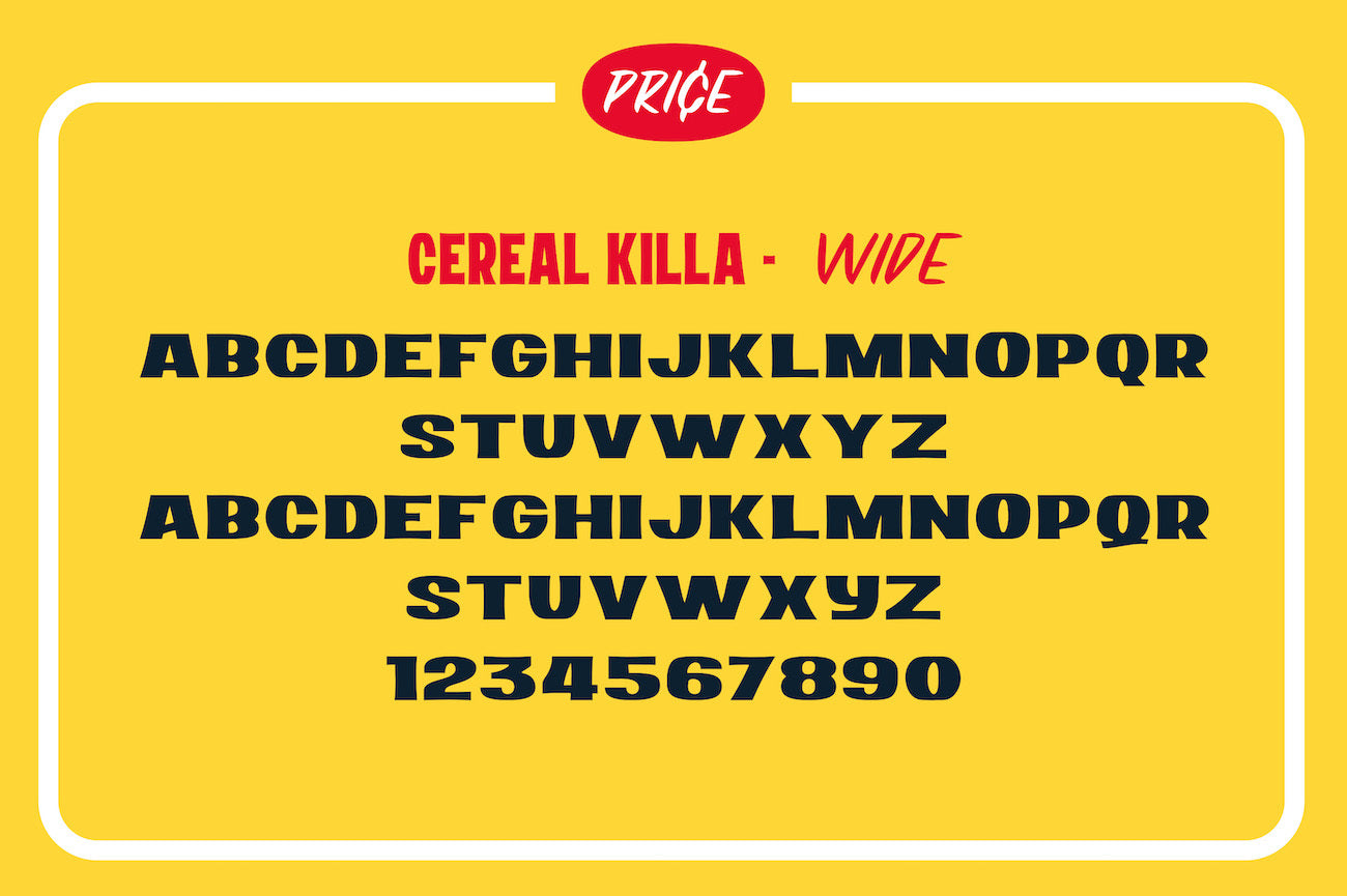 Price Deluxe Font Bundle