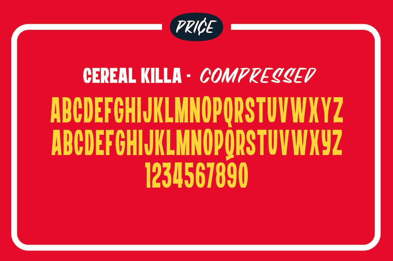 Price Deluxe Font Bundle