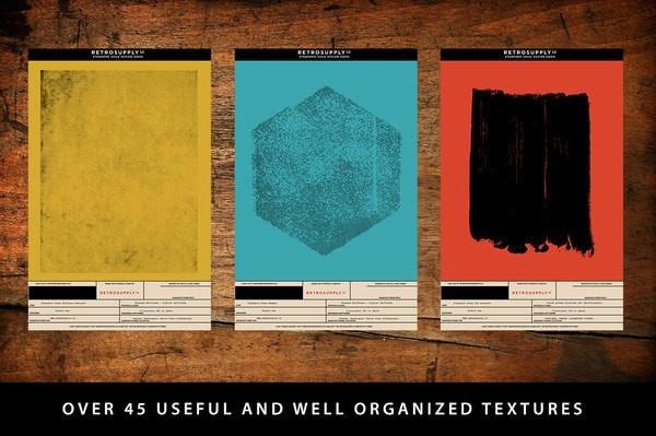 Standard Issue Brush & Texture Bundle Adobe Photoshop RetroSupply Co