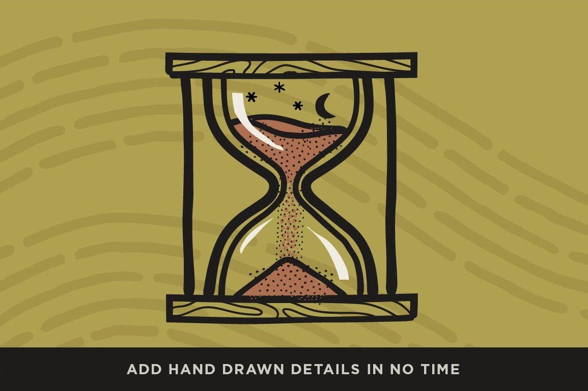 The Dead Pen | A Wicked Cool Hand Drawn Tool Kit for Adobe Illustrator Adobe Illustrator RetroSupply Co