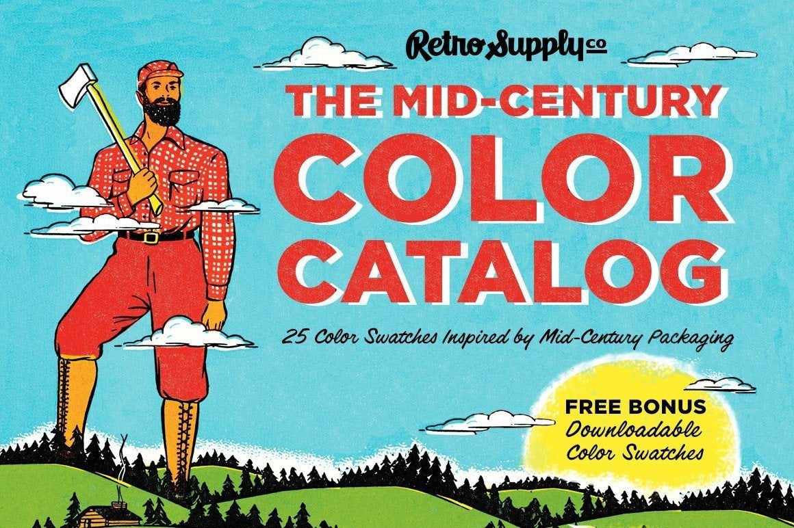 The Mid-Century Throwback Pack Resources RetroSupply Co 