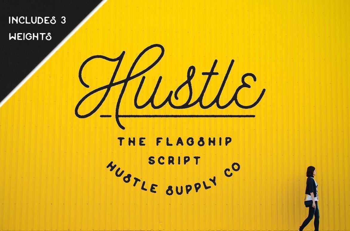 The Vintage Bundle by HSCO Fonts RetroSupply Co 