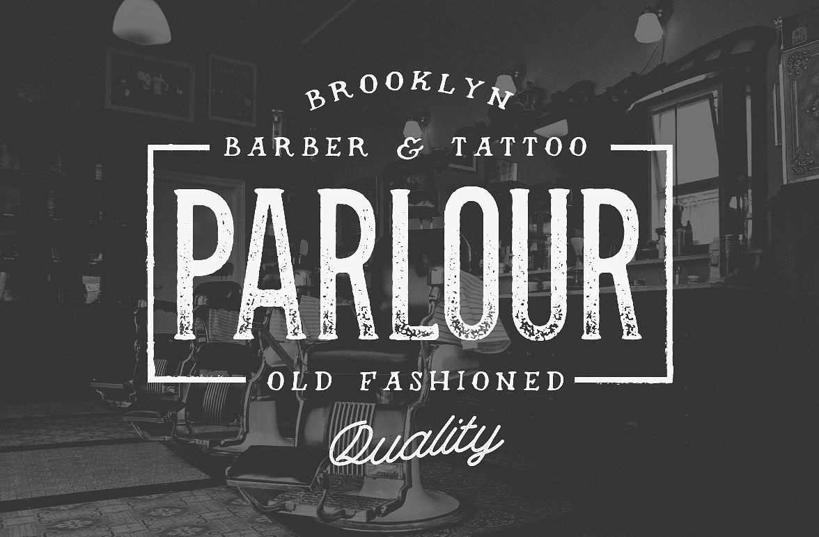 The Vintage Bundle by HSCO Fonts RetroSupply Co