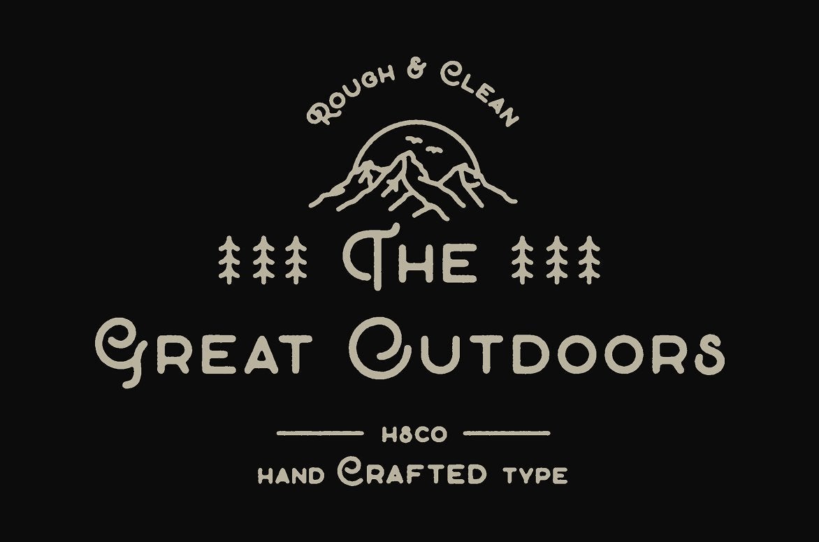 The Vintage Bundle by HSCO Fonts RetroSupply Co