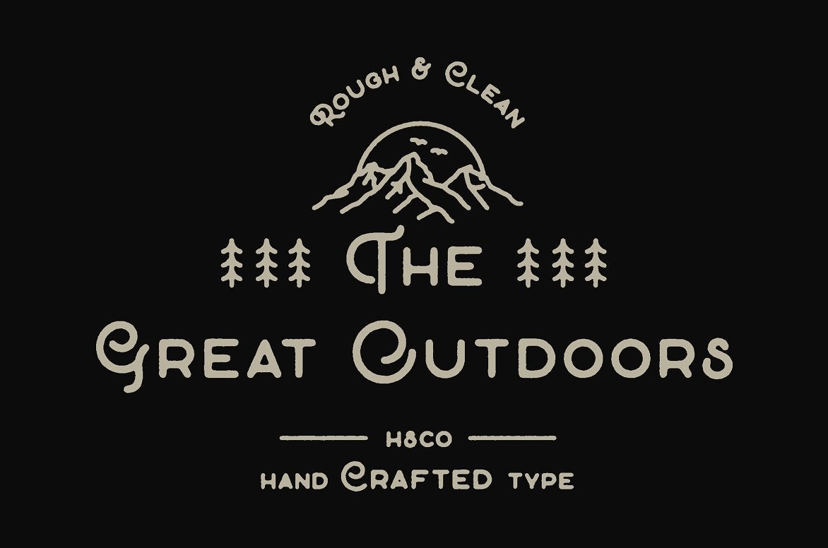 The Vintage Bundle by HSCO Fonts RetroSupply Co 