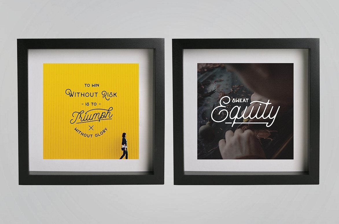 The Vintage Bundle by HSCO Fonts RetroSupply Co