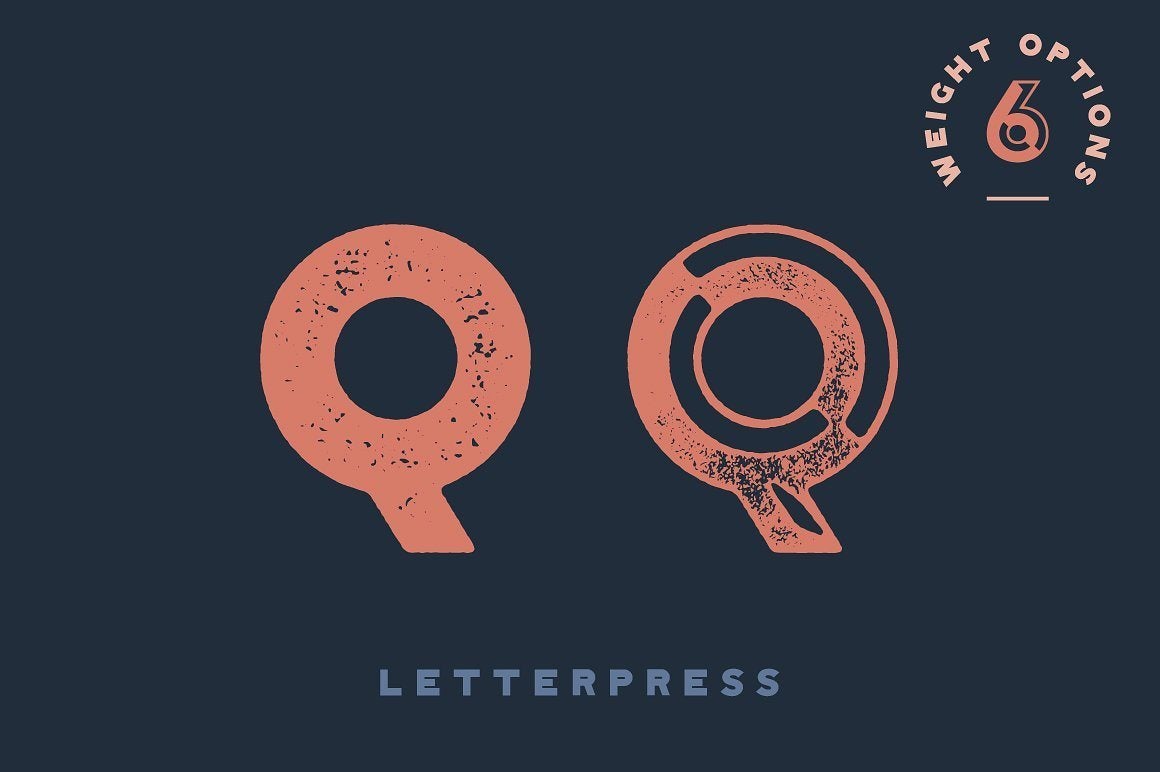 The Vintage Bundle by HSCO Fonts RetroSupply Co