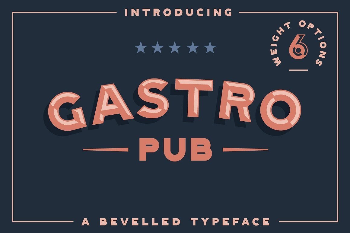 The Vintage Bundle by HSCO Fonts RetroSupply Co