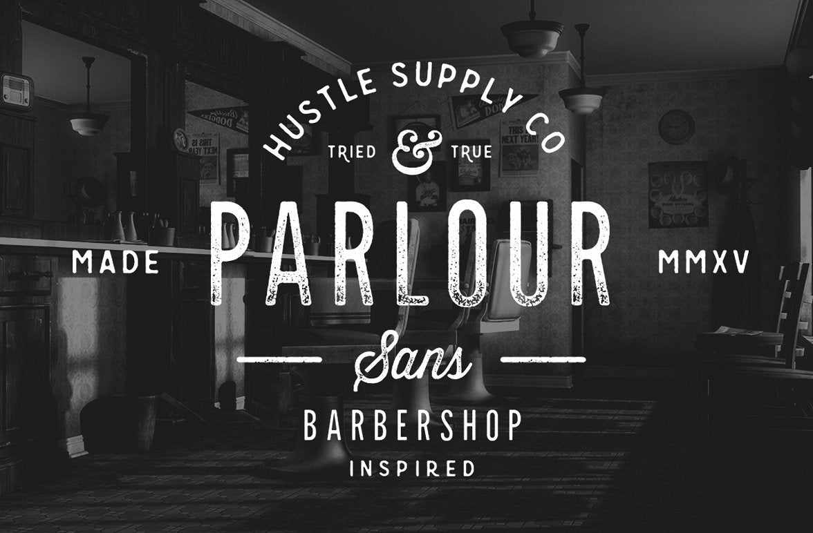 The Vintage Bundle by HSCO Fonts RetroSupply Co