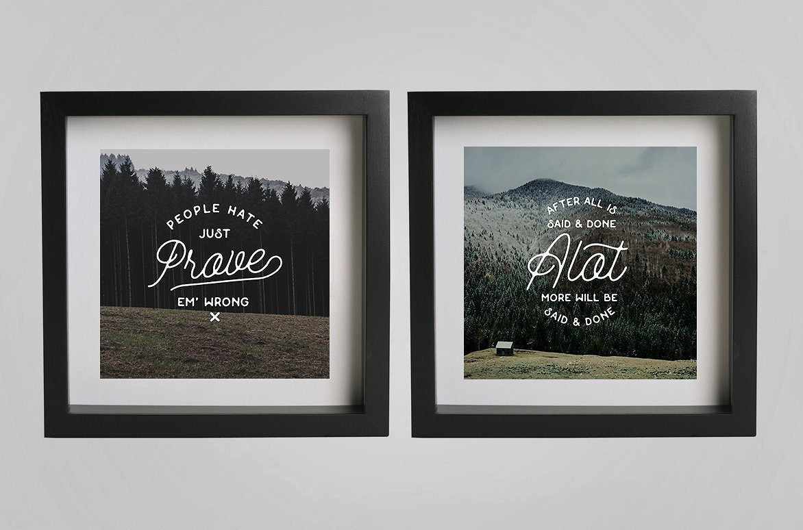 The Vintage Bundle by HSCO Fonts RetroSupply Co