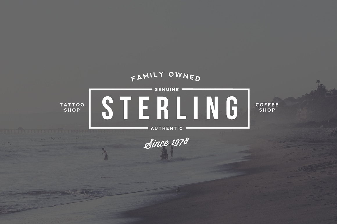 The Vintage Bundle by HSCO Fonts RetroSupply Co
