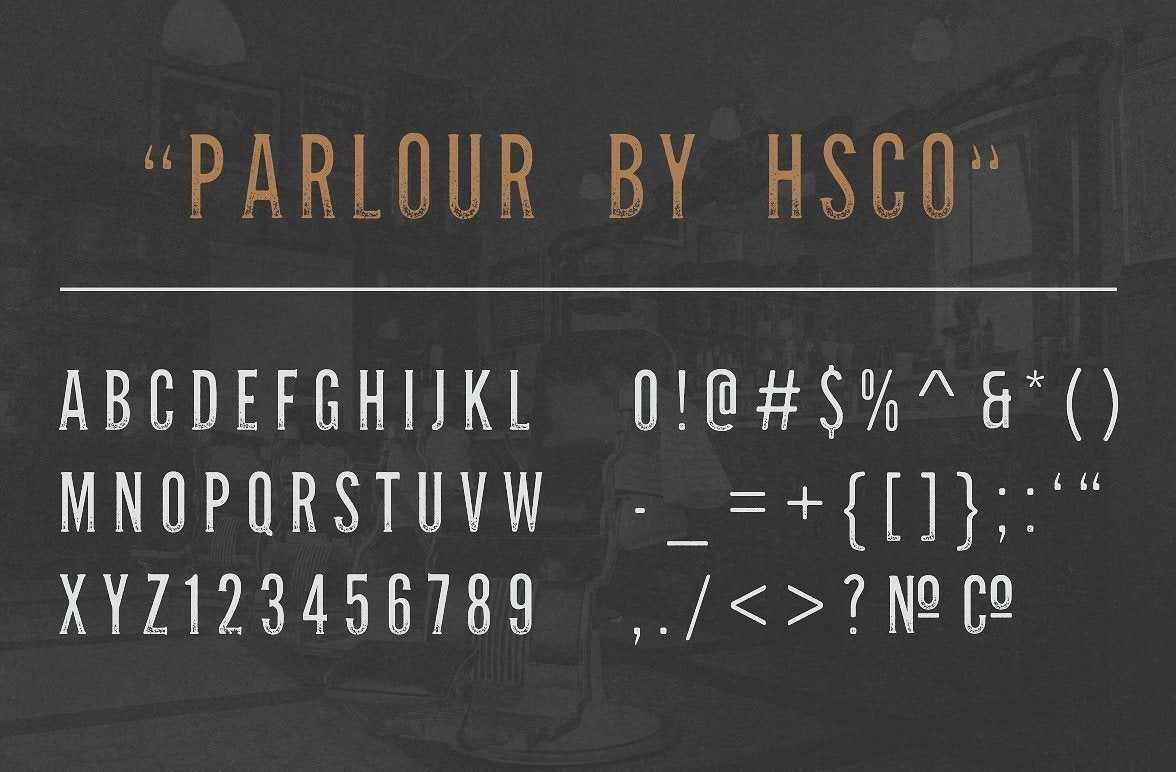 The Vintage Bundle by HSCO Fonts RetroSupply Co