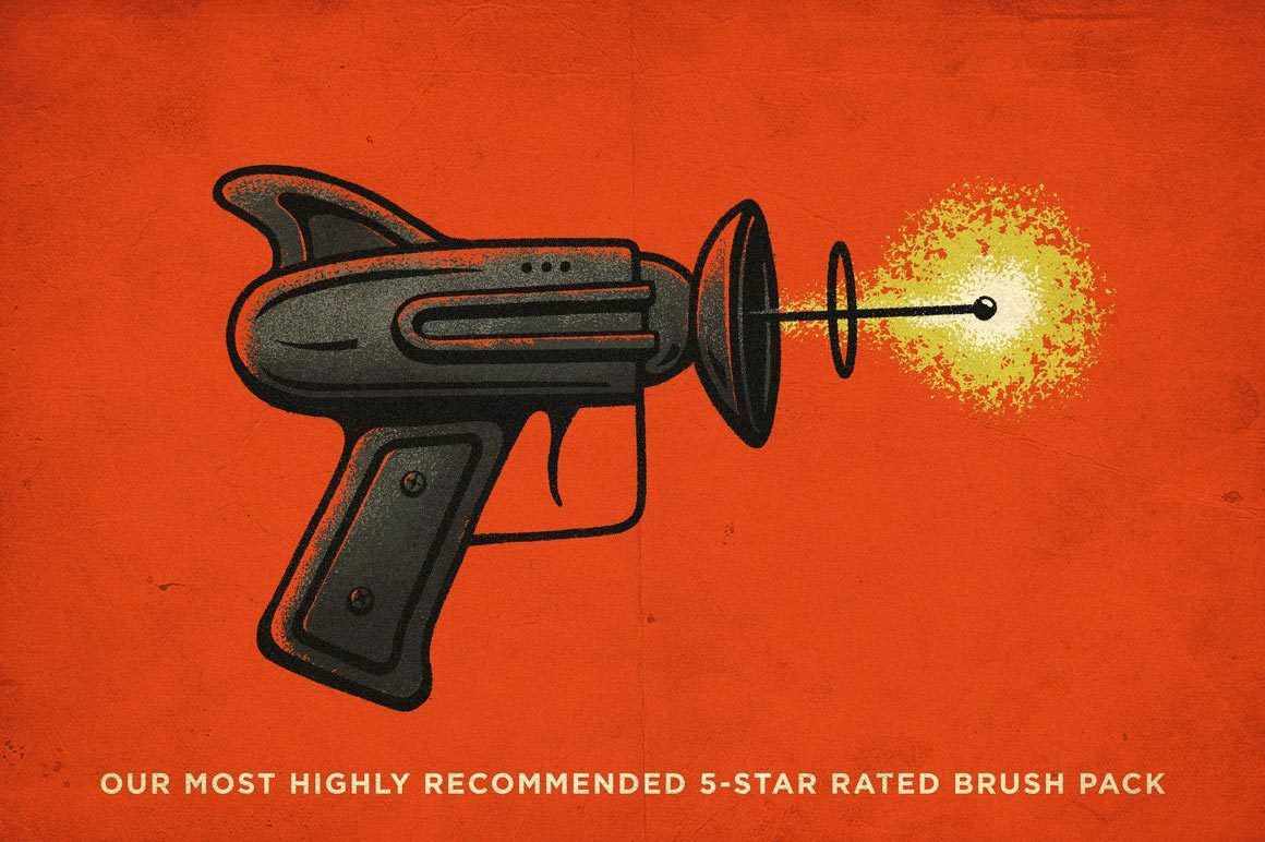 VectorFuzz | Vector Texture Brushes for Affinity Designer Affinity Designer Brushes RetroSupply Co.