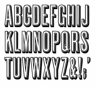 Wood Type Revival Bundle Fonts RetroSupply Co 
