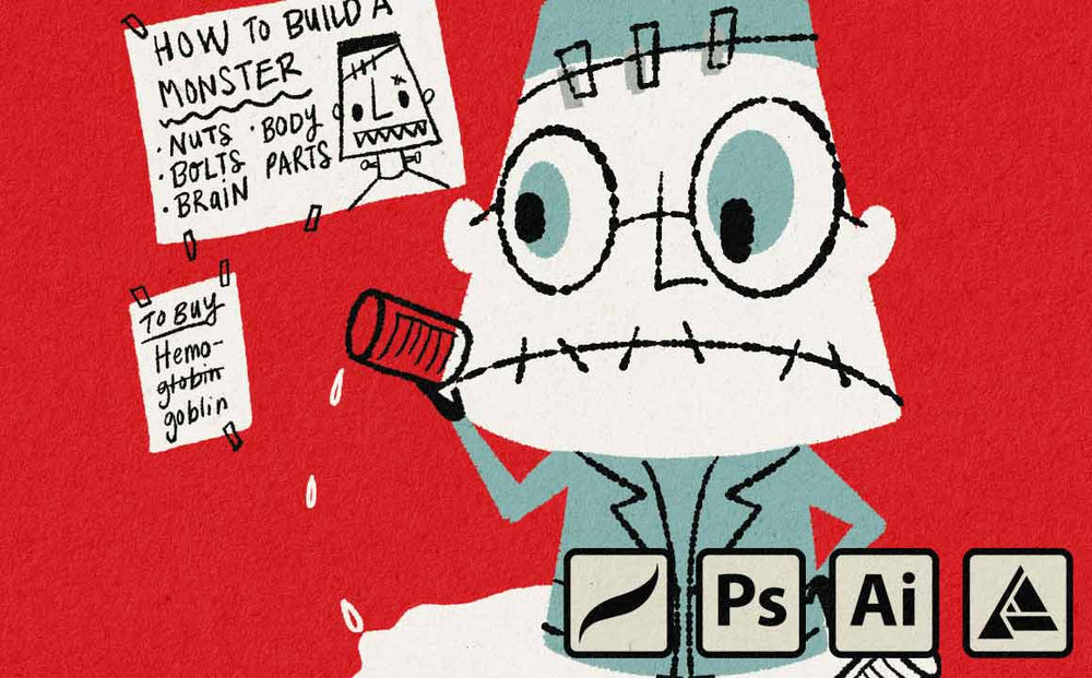 [TINY TUTORIAL] How to Draw a Mad Scientist