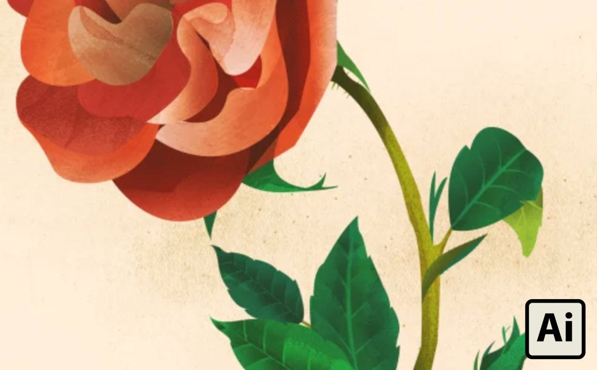 How To Draw Flowers In Illustrator How To Draw Flowers In Illustrator