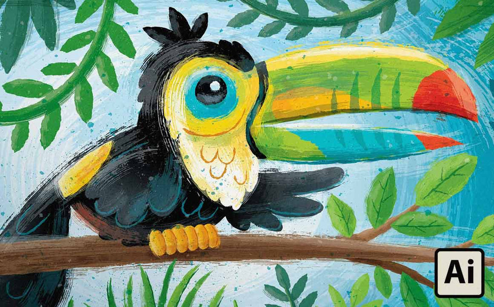 [Infographic] Create a Hand-Painted Effect with the DragStrip Brush Set