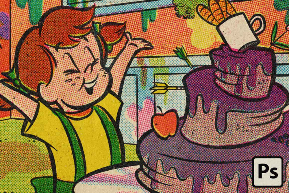 How to Use Halftone Brushes in Photoshop
