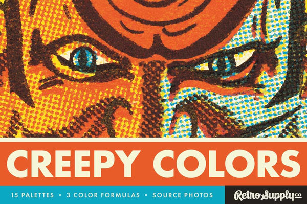 All Color Horror Creepy Colors Spooky Color Palettes for Your Next Project | RetroSupply Co.